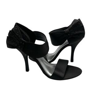 MARIPE black strap sandal size 8.5‎